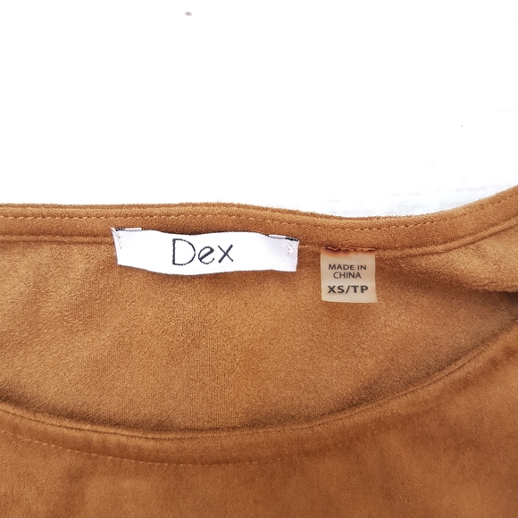 Dex Faux Suede Dress - Picture 2 of 11